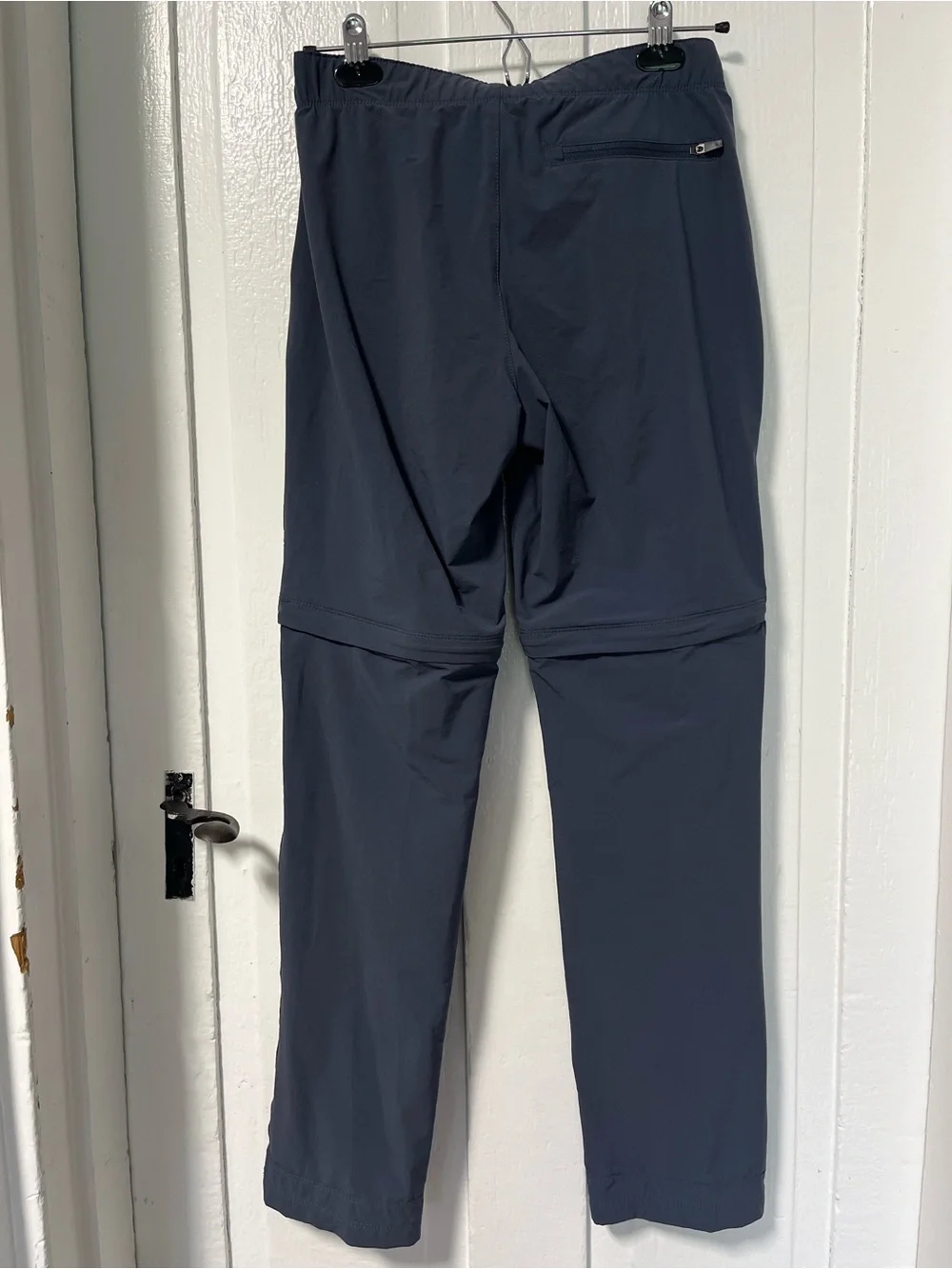 L.L.Bean Kids Size 16 Unisex Convertible Zip Off Hiking Pants Navy 512948